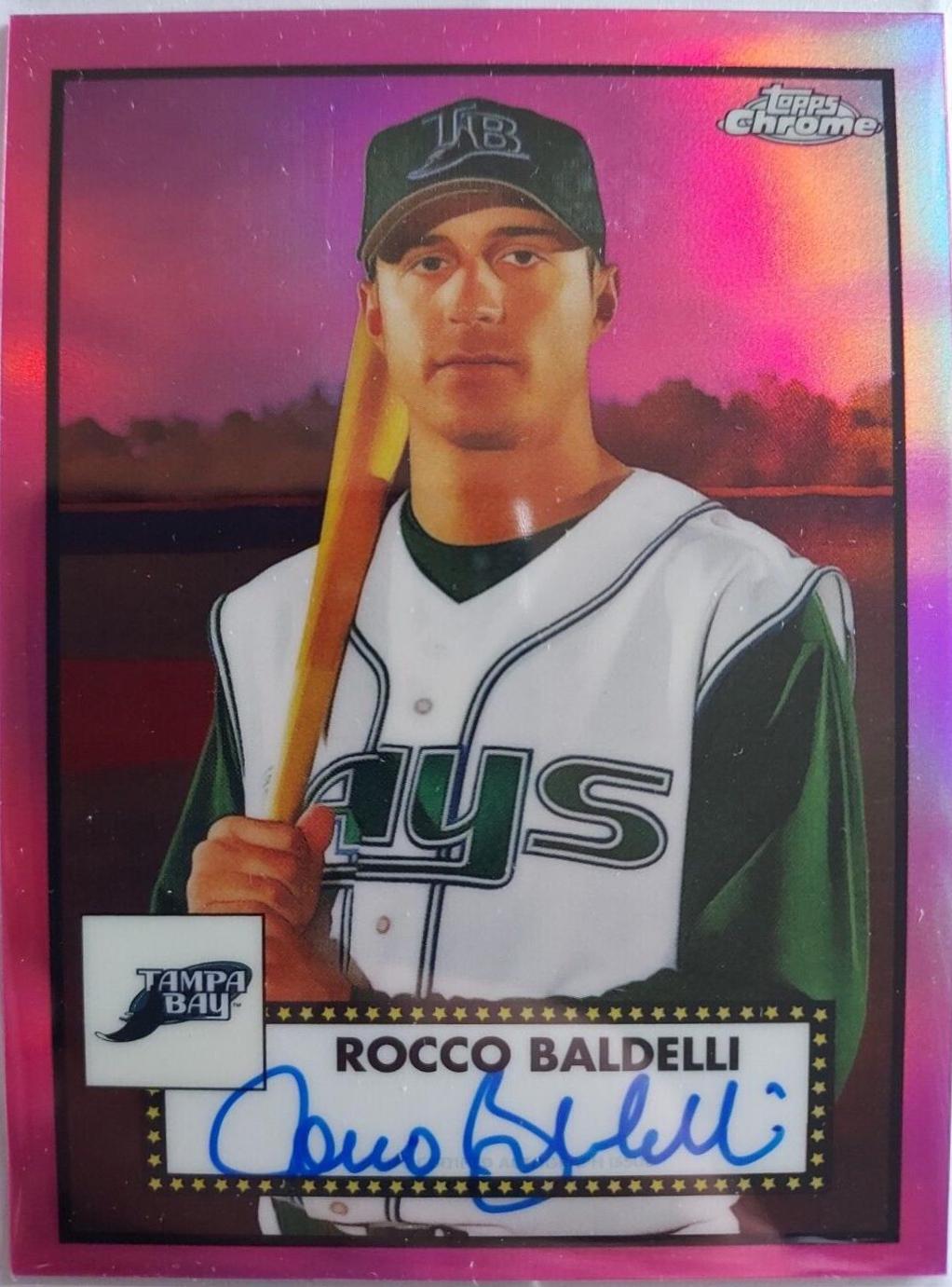 Rocco Baldelli [Pink Refractor] #PA-RB