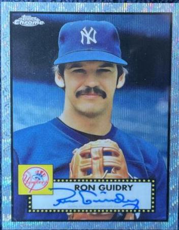 Ron Guidry [70th Anniversary Platinum Wave Refractor] #PA-RG