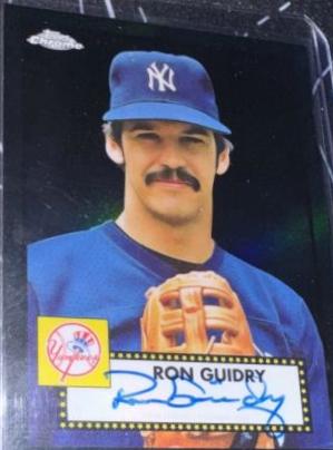 Ron Guidry [Black Refractor] #PA-RG