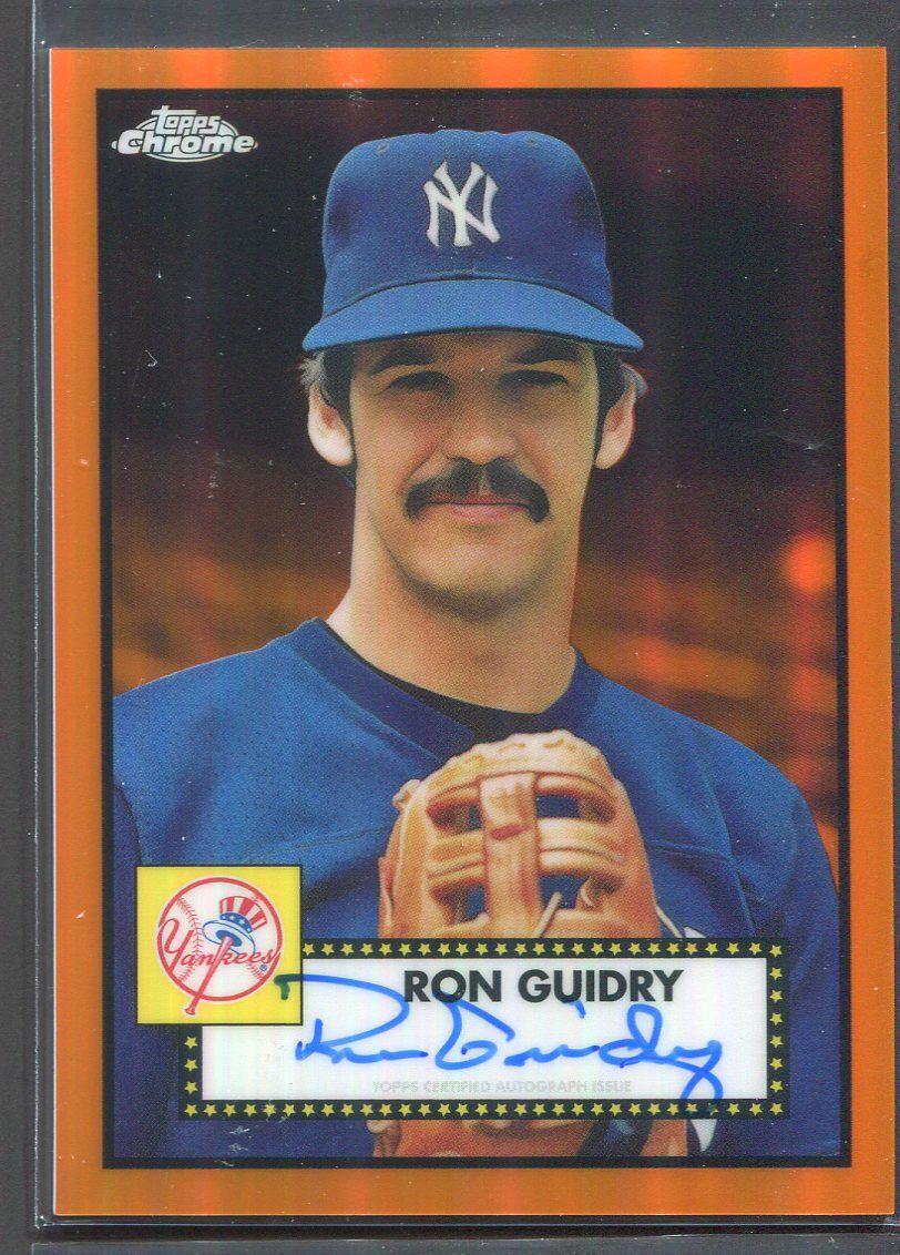 Ron Guidry [Orange Refractor] #PA-RG