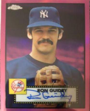 Ron Guidry [Pink Refractor] #PA-RG