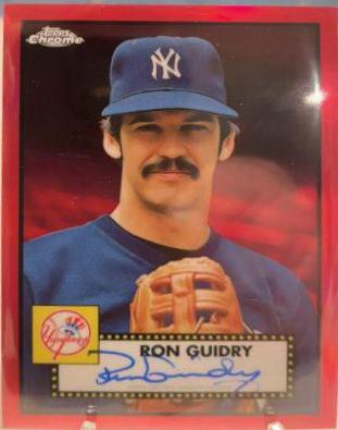 Ron Guidry [Red Refractor] #PA-RG