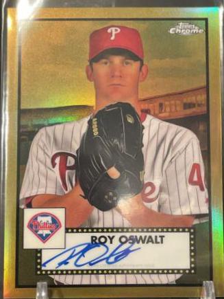 Roy Oswalt [Gold Refractor] #PA-RO