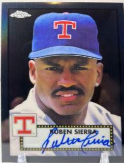 Ruben Sierra [Black Refractor] #PA-RSI