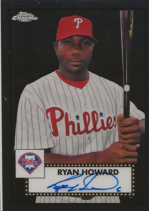 Ryan Howard [Black Refractor] #PA-RHO