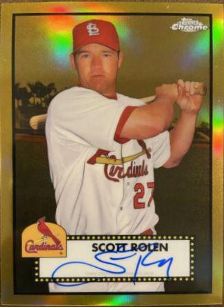 Scott Rolen [Gold Refractor] #PA-SR