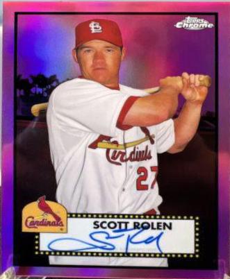 Scott Rolen [Pink Refractor] #PA-SR