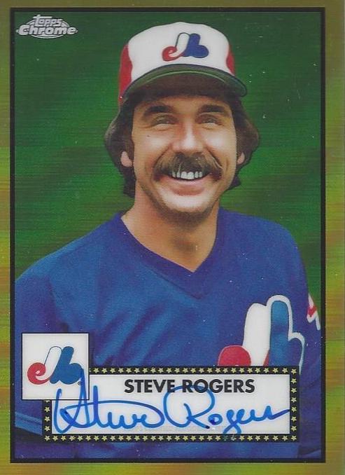 Steve Rogers [Gold Refractor] #PA-SRO