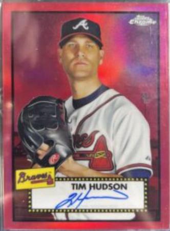 Tim Hudson [Red Refractor] #PA-THU