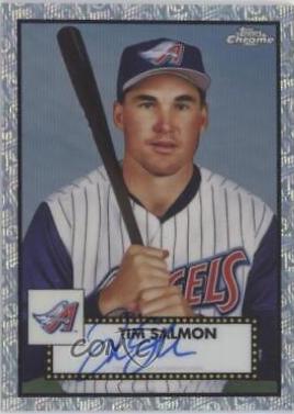 Tim Salmon [70th Anniversary Platinum Wave Refractor] #PA-TSA