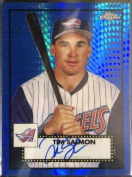 Tim Salmon [Blue Prism Refractor] #PA-TSA