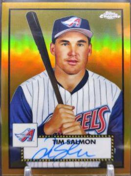 Tim Salmon [Gold Refractor] #PA-TSA