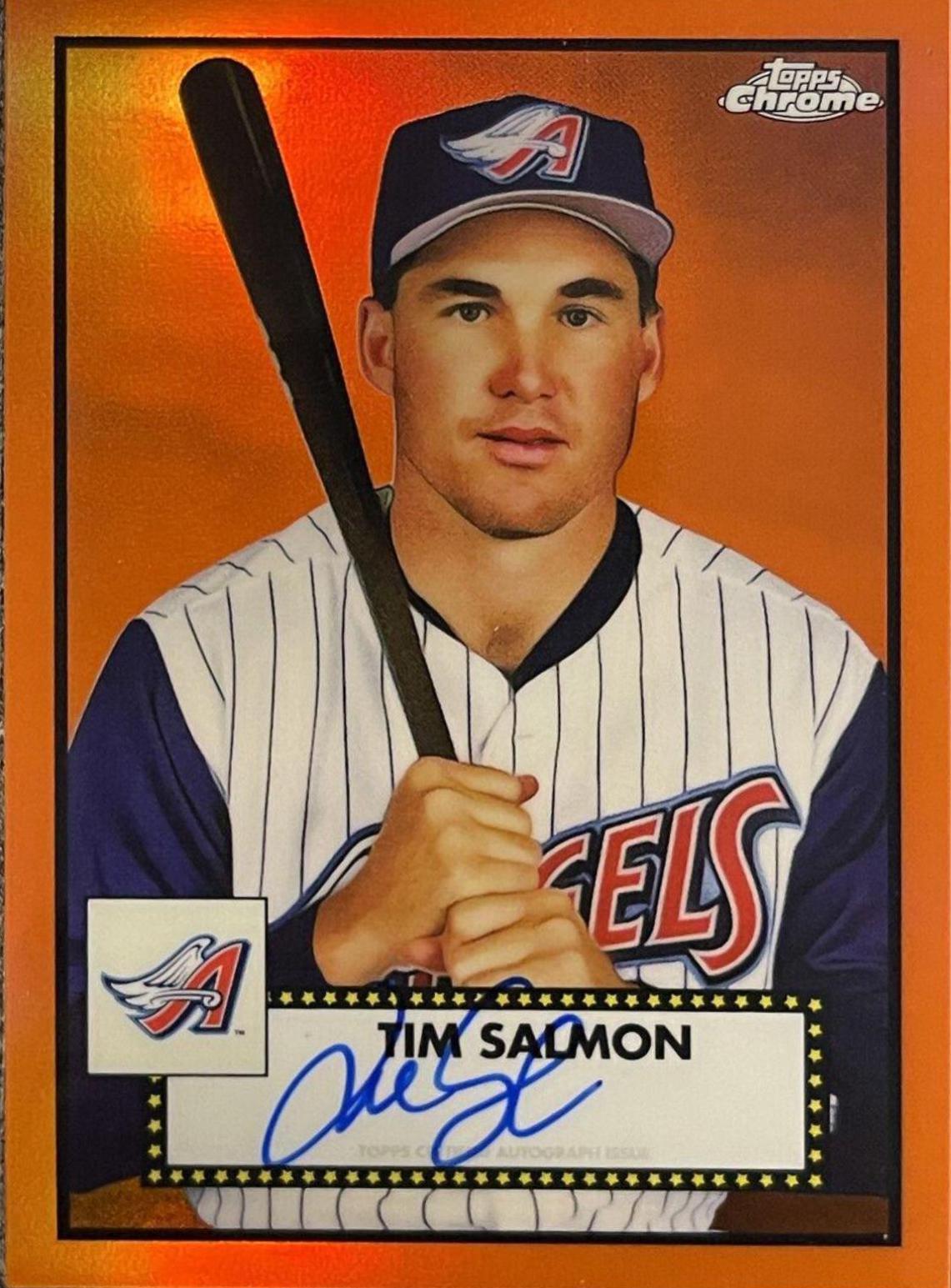 Tim Salmon [Orange Refractor] #PA-TSA