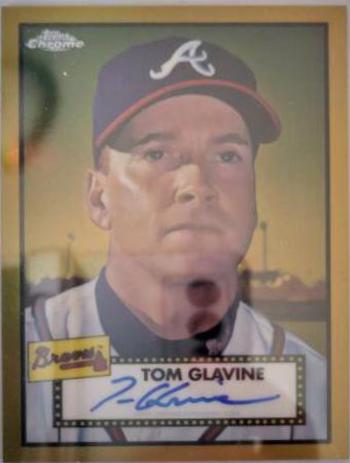 Tom Glavine [Gold Refractor] #PA-TGL