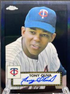 Tony Oliva [Black Refractor] #PA-TO
