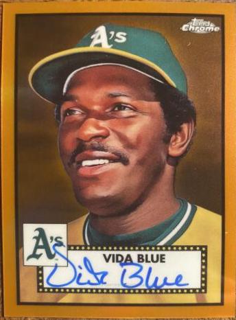 Vida Blue [Orange Refractor] #PA-VB