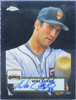 Will Clark [Black Refractor] #PA-WC
