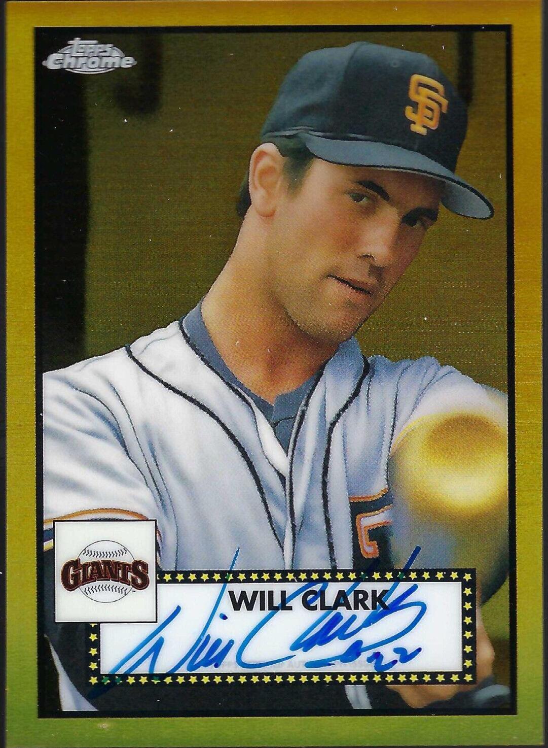 Will Clark [Gold Refractor] #PA-WC
