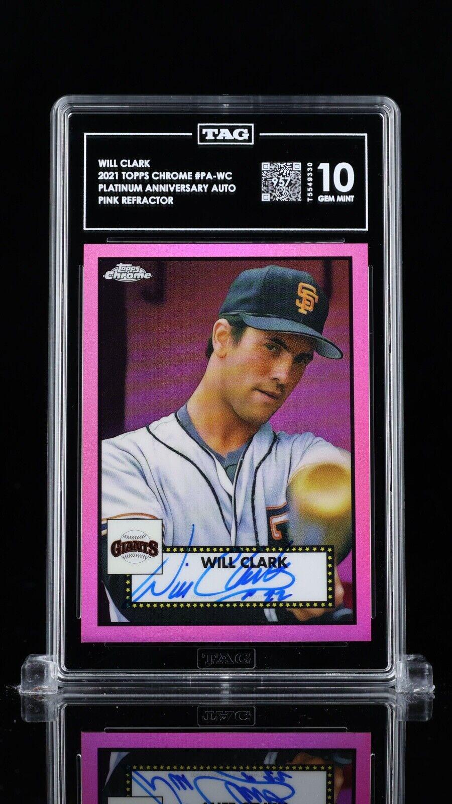 Will Clark [Pink Refractor] #PA-WC