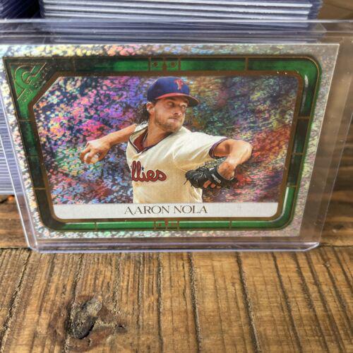 Aaron Nola [Green Pattern] #177