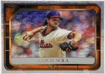 Aaron Nola [Orange Pattern] #177