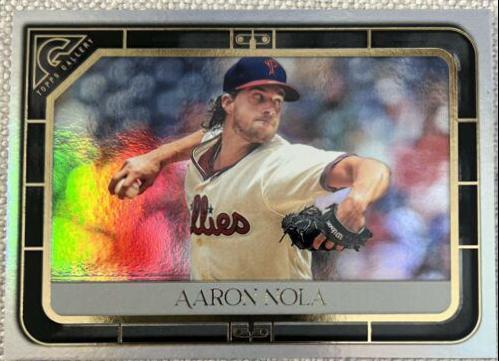 Aaron Nola [Rainbow Foil] #177