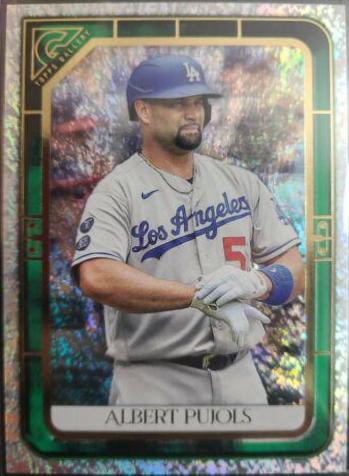 Albert Pujols [Green Pattern] #37