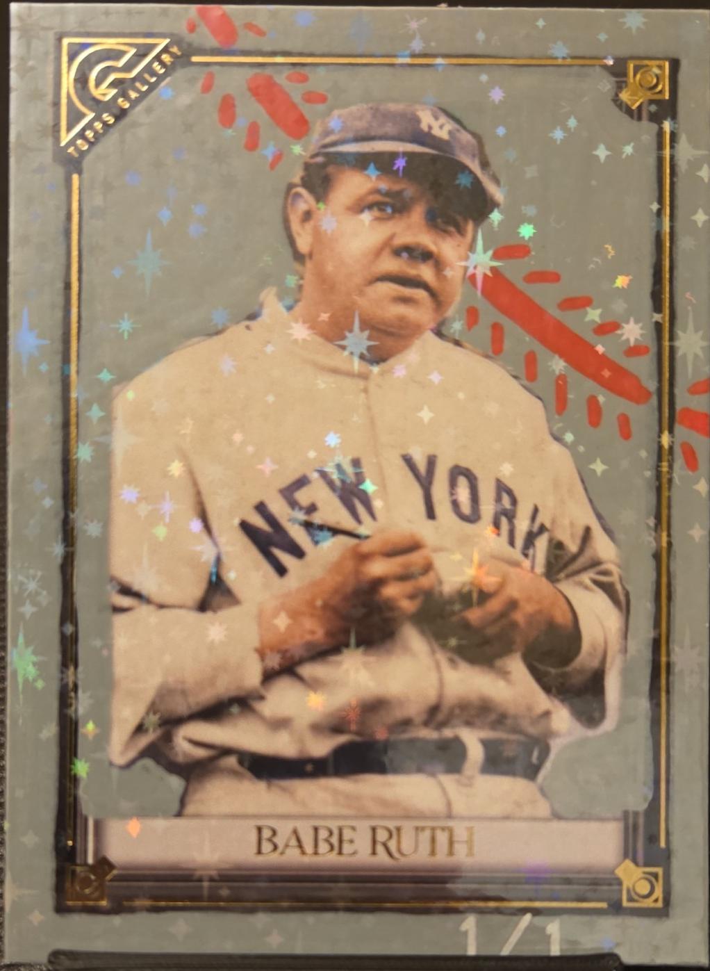 Babe Ruth [Red Pattern] #141