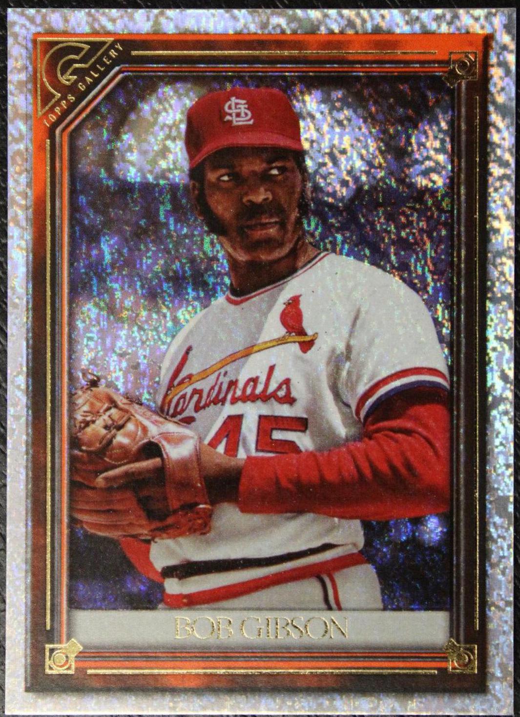 Bob Gibson [Orange Pattern] #123