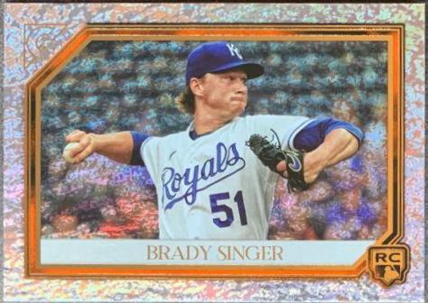 Brady Singer [Orange Pattern] #66