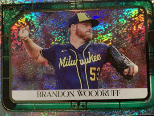 Brandon Woodruff [Green Pattern] #194