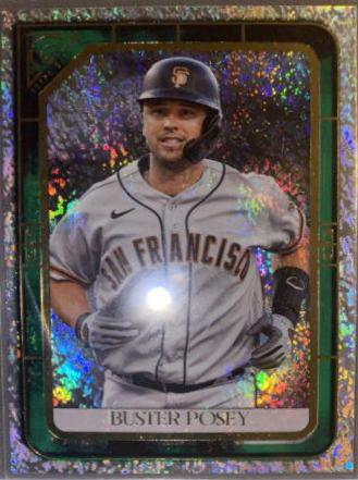 Buster Posey [Green Pattern] #179