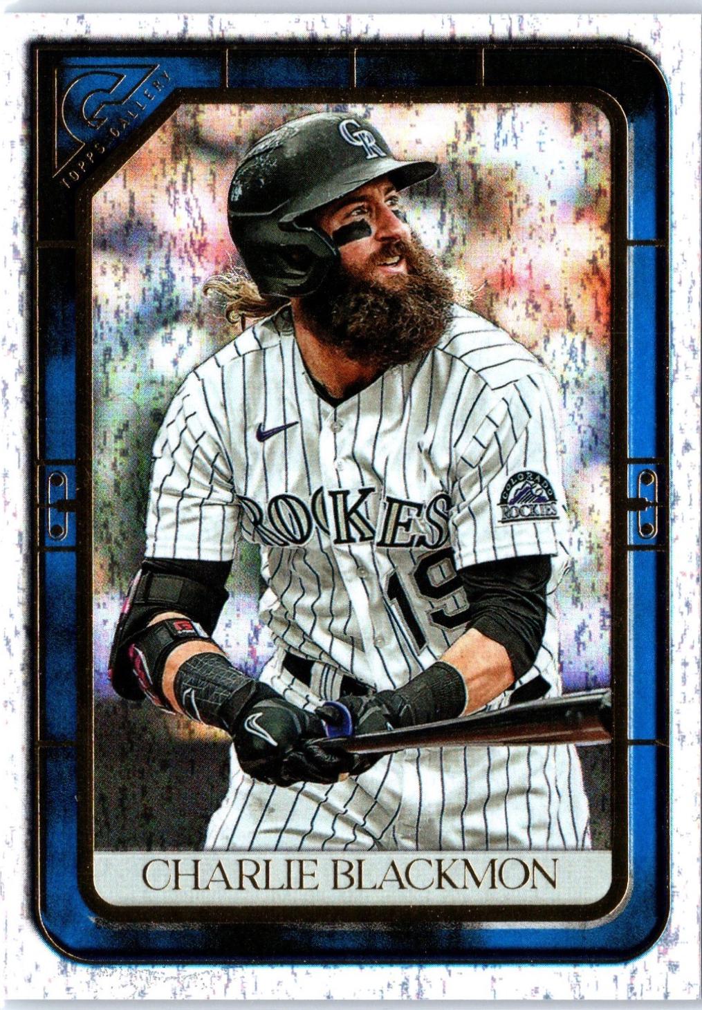 Charlie Blackmon [Blue Pattern] #60