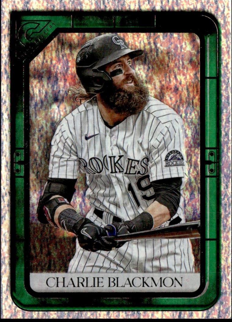Charlie Blackmon [Green Pattern] #60