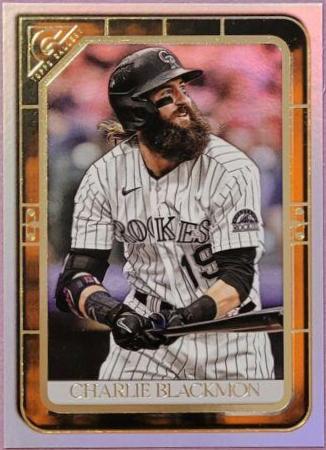Charlie Blackmon [Rainbow Foil] #60