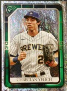Christian Yelich [Green Pattern] #147