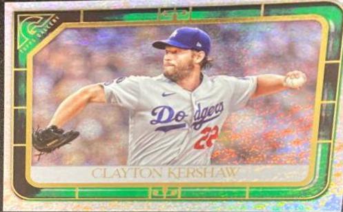 Clayton Kershaw [Green Pattern] #7