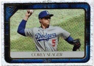 Corey Seager [Blue Pattern] #42