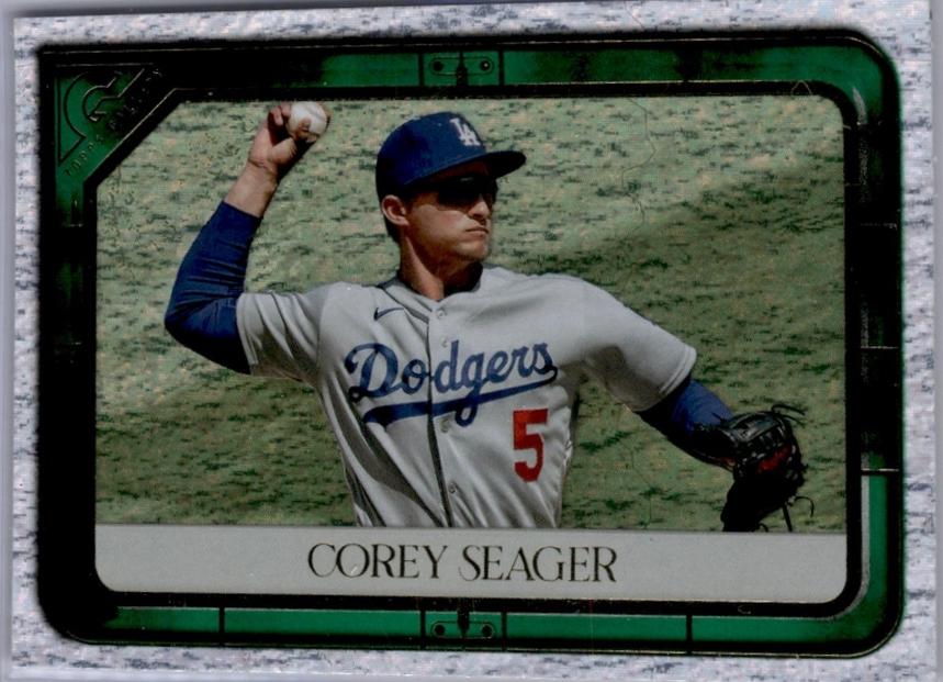Corey Seager [Green Pattern] #42