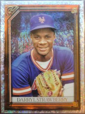 Darryl Strawberry [Orange Pattern] #161