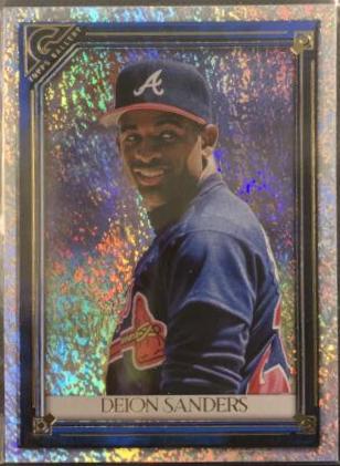 Deion Sanders [Blue Pattern] #1