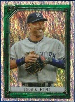 Derek Jeter [Green Pattern] #174