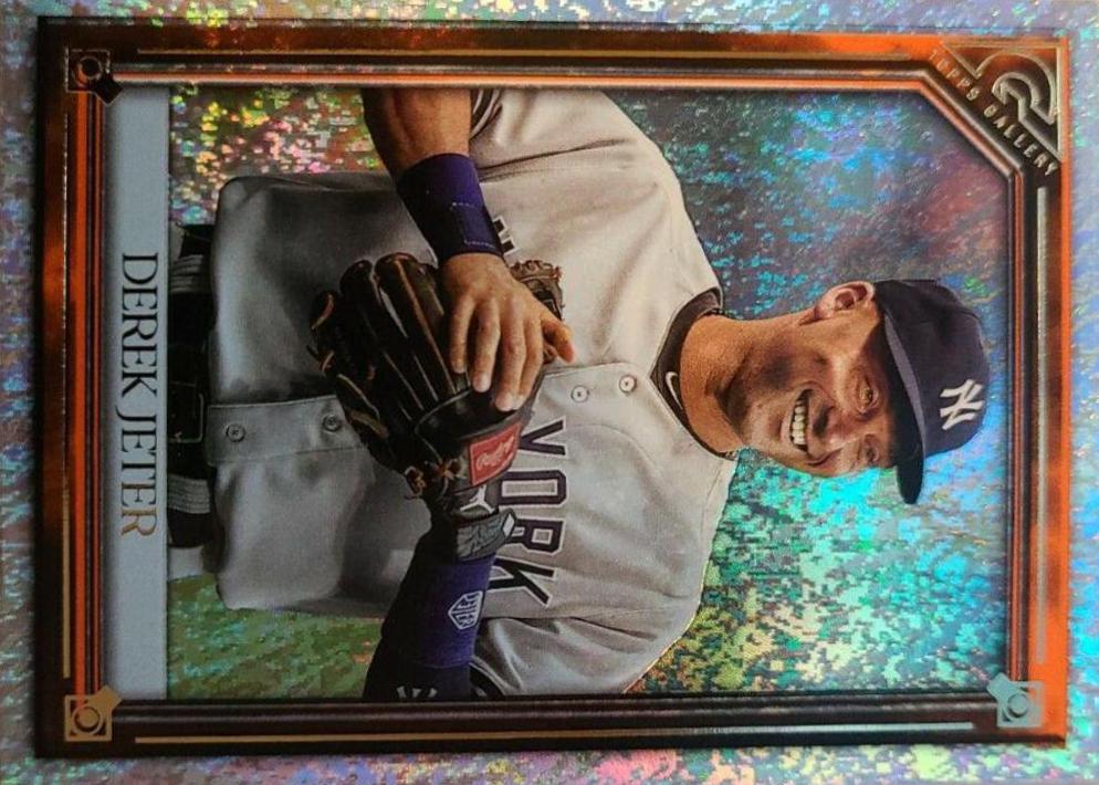 Derek Jeter [Orange Pattern] #174