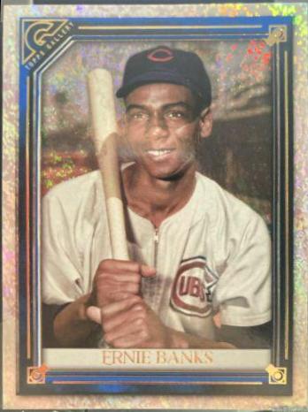 Ernie Banks [Blue Pattern] #33