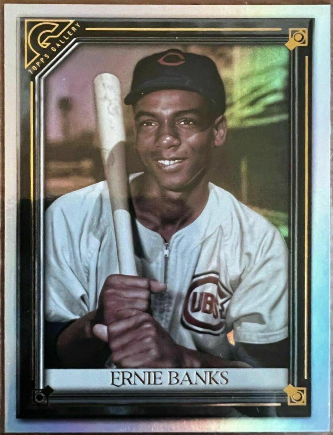 Ernie Banks [Rainbow Foil] #33