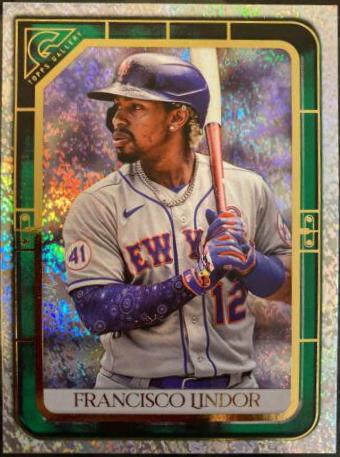 Francisco Lindor [Green Pattern] #104