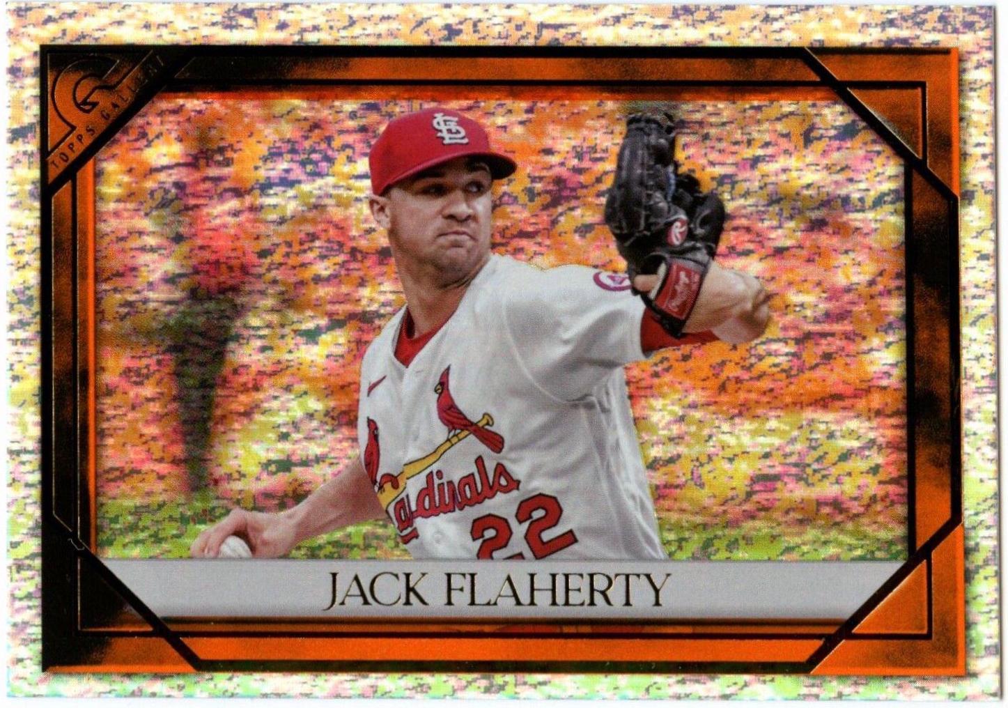 Jack Flaherty [Orange Pattern] #106