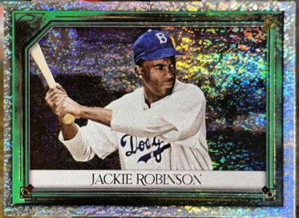Jackie Robinson [Green Pattern] #82