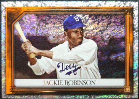 Jackie Robinson [Orange Pattern] #82