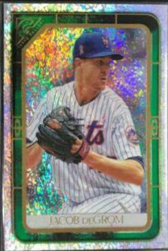 Jacob deGrom [Green Pattern] #112